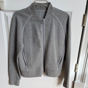 Lululemon Gray Zip Up